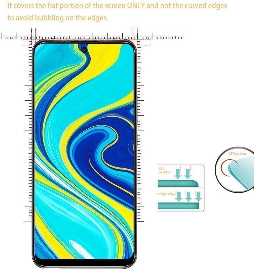 Cover & Protezioni schermo: Xiaomi Redmi Note 9 Panzerglas Schutzglas Verre DISPLAY GLAS – Nuovo e nell'imballaggio originale da Volketswil venduto da coverandmore 4