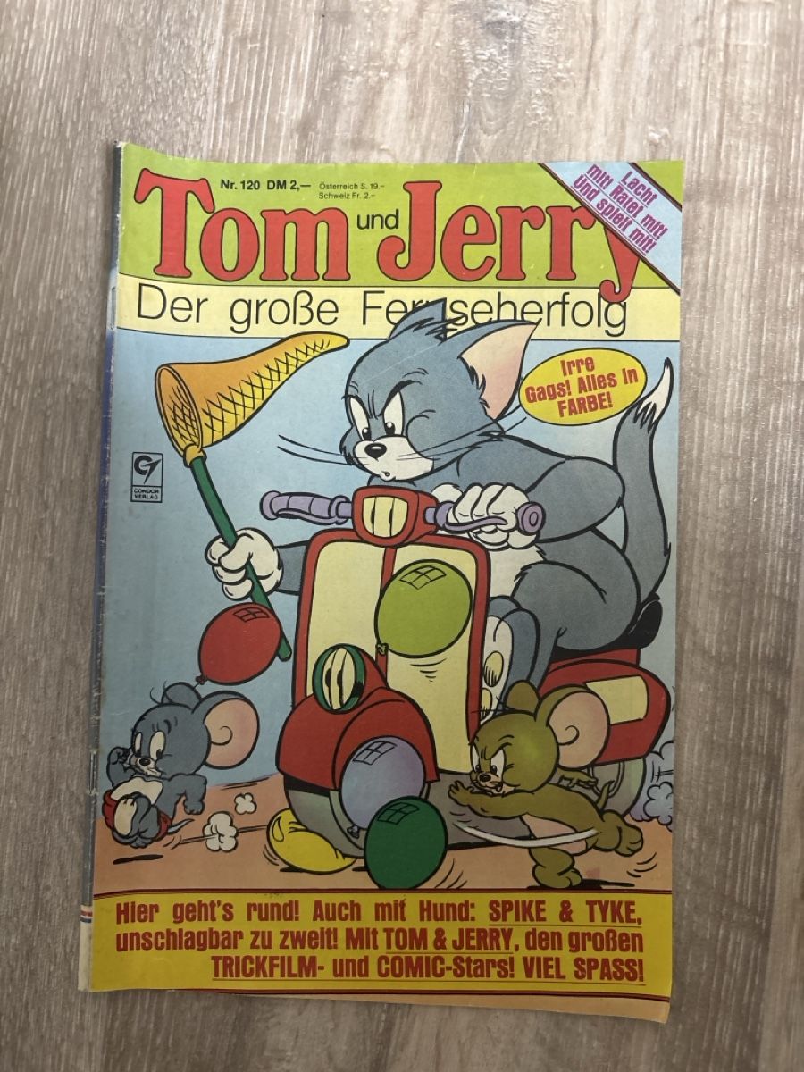 Fumetti: Tom und Jerry Comics Antiquität – Usato da Buch SH venduto da sal_rv2n 1