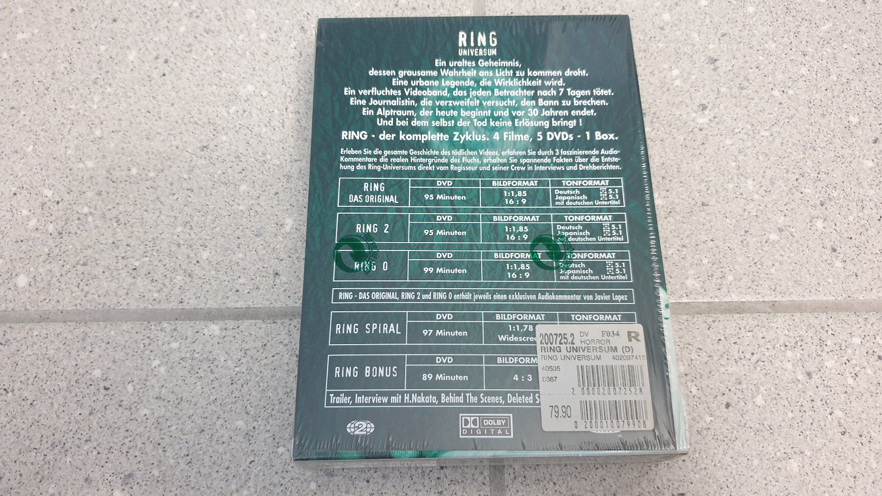 Tutti i DVDs: Ring Universum (5 DVDs) – Usato da Stäfa venduto da Supertramp73 1