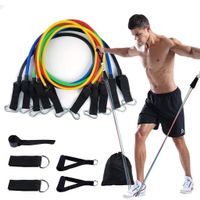 Fitnessbänder Set (11 Teile) Hometrainer