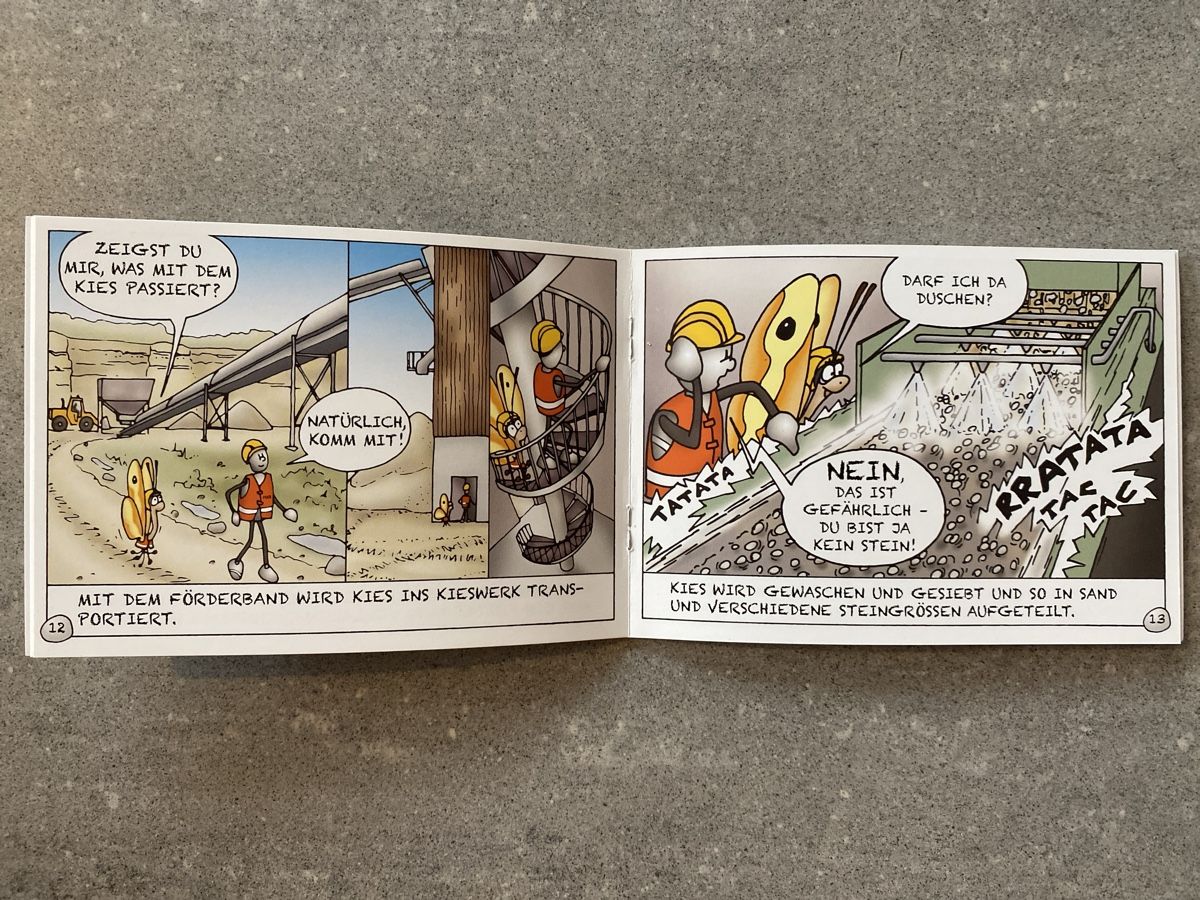 Fumetti: Heft "KIESLI" Kinderbuch über Kiesgrube Schweiz – Nuovo (secondo la descrizione) da Niederbüren venduto da funkel06 1