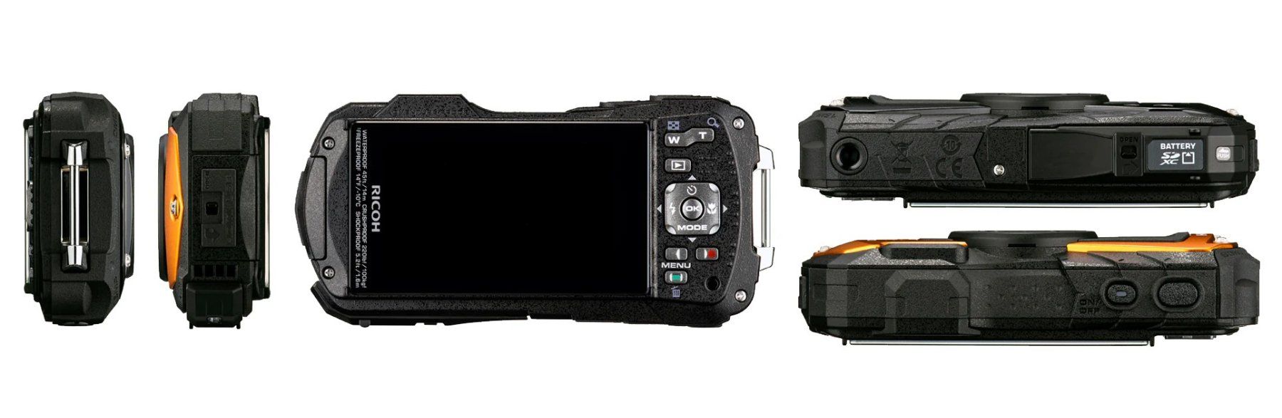 Ricoh Kamera: RICOH WG-80 Schwarz / Wasserdicht – Neu und originalverpackt aus Hittnau von Erbs 3
