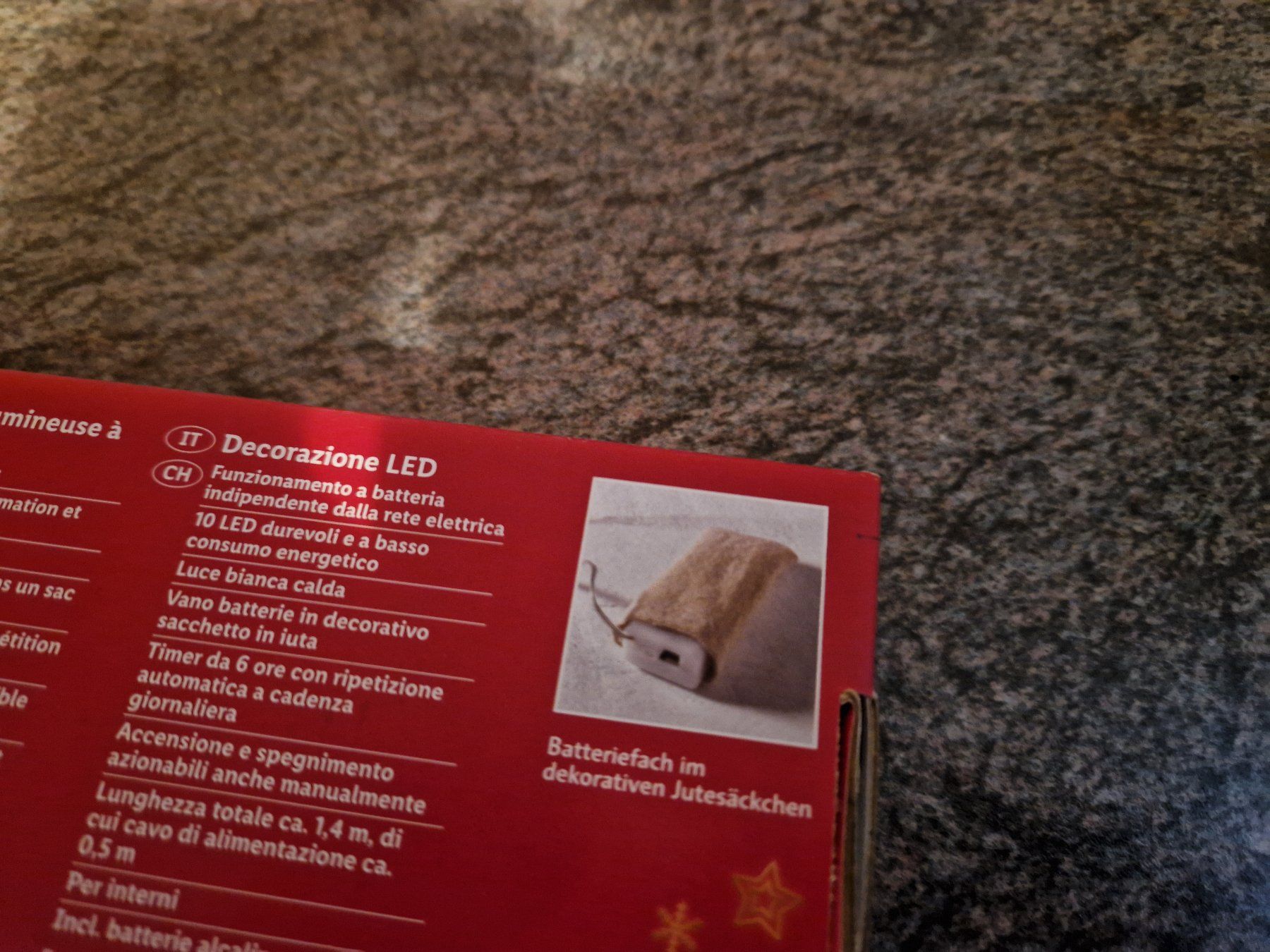 Guirlandes lumineuses: Silber Kugel Kette mit LED – Neuf avec emballage d'origine à Niederbipp par Trude04 3