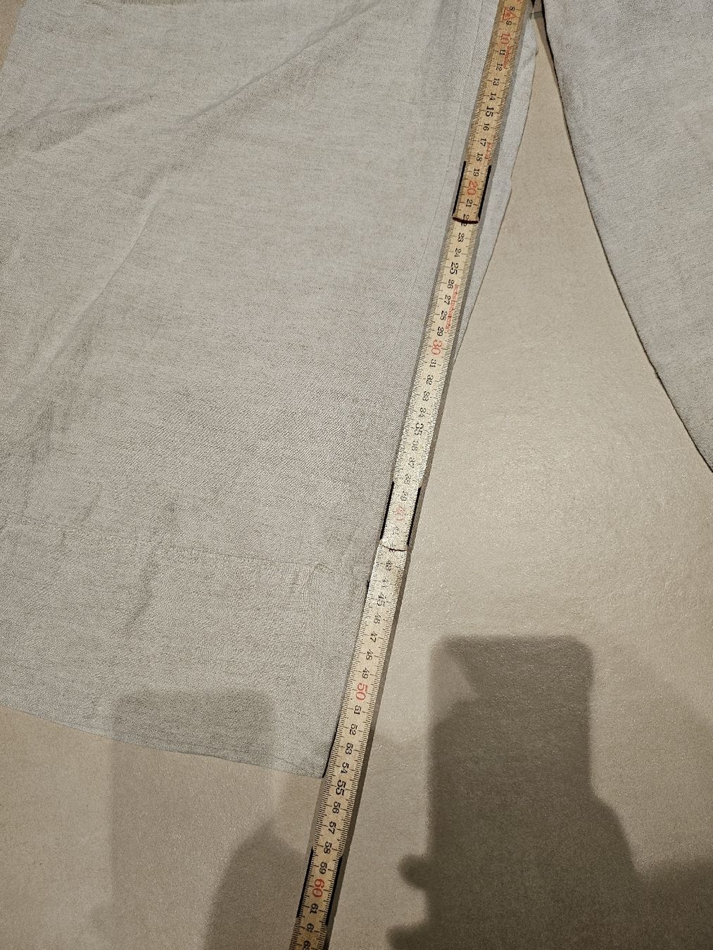 Tchibo Pantaloni: Tchibo Culotte Leinen Viscose gr.44 beige – Usato da Allschwil venduto da na.wi.90 4