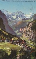 Wengen mit Lauterbrunnental