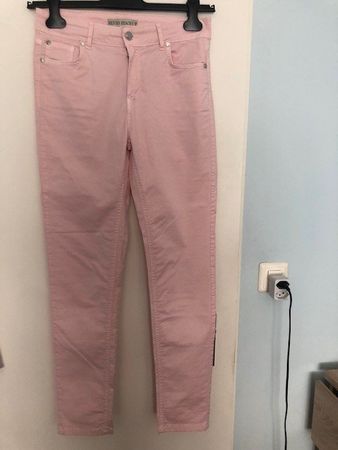 Damenhose NEU, Gr. 40, von Silvian Heach, rosa, hoher Bund