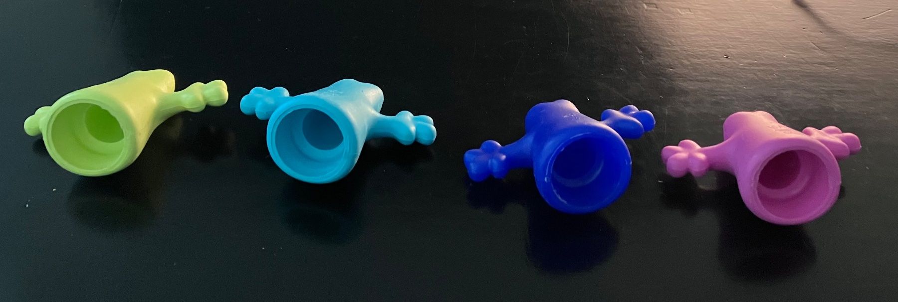 Alessi Apribottiglie & Tappi per chiusura: Alessi Flaschenverschluss, Ghost, 4 Stück – Usato da Stallikon venduto da Leni5 2
