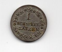 (2118) Graubünden, 1 Batzen 1826, top stgl