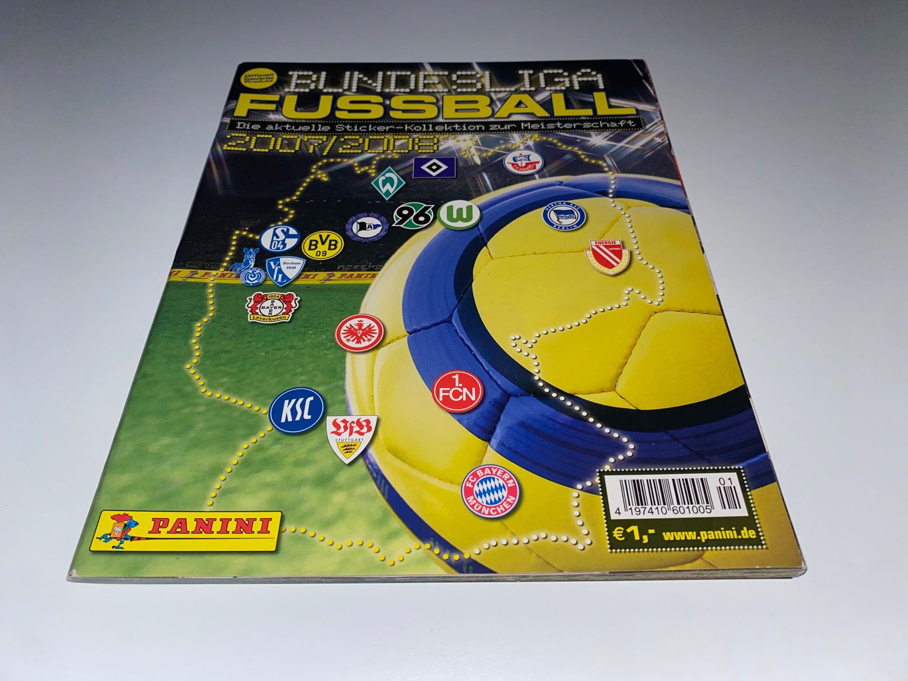 Panini Album: Panini Leeralbum Bundesliga 2007/08 – Usato da Hergiswil LU venduto da FcMalkov