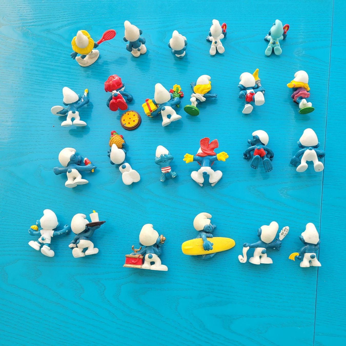 Schleich Statuette: Schlumpfsammlung 23 Stk – Usato da SCHÜBELBACH venduto da CoKaHa 1