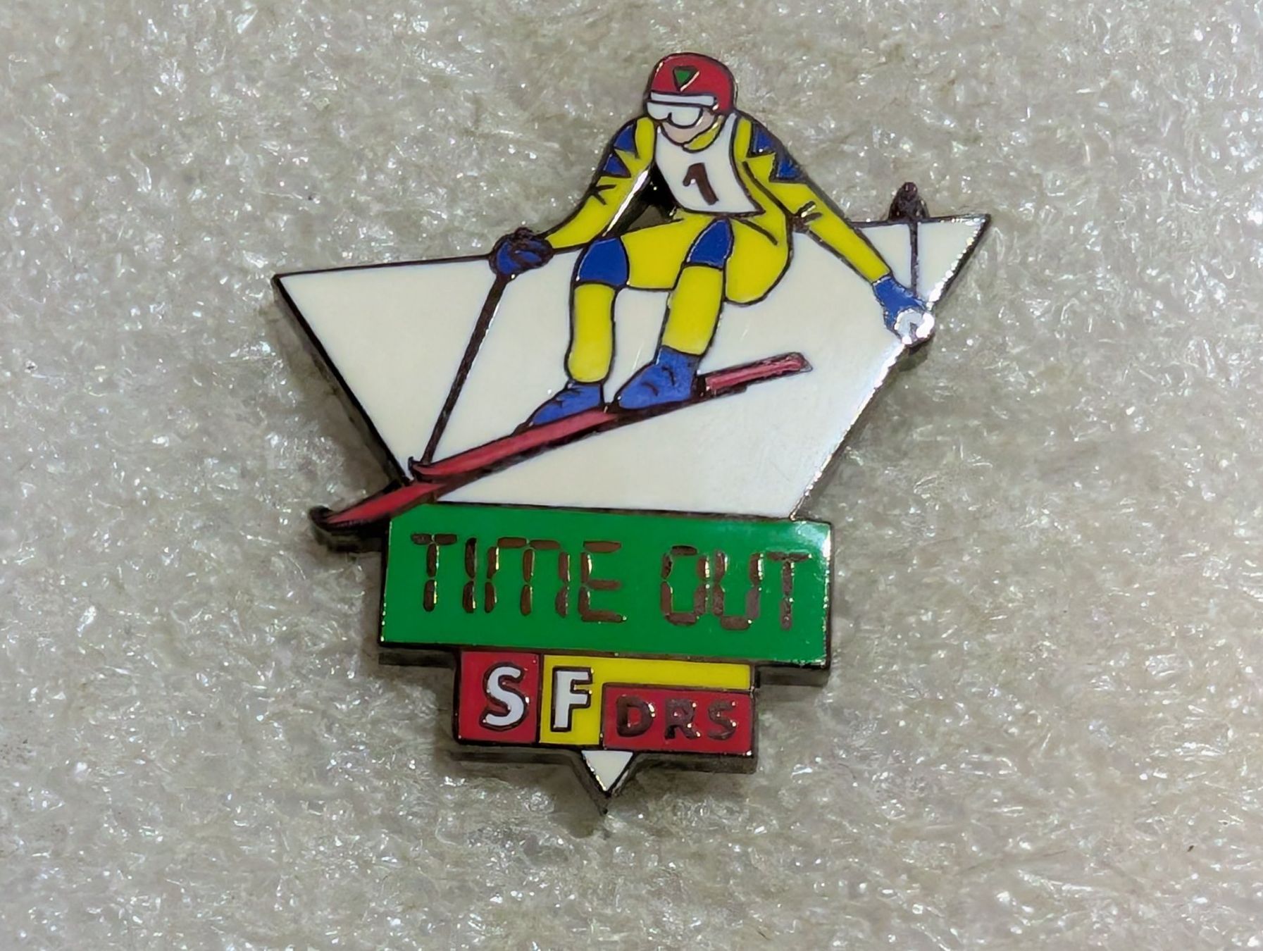 Placchette & Badge: Ansteckpin 170: SF DRS – Usato da Oppligen venduto da Pin-Fall-Shop