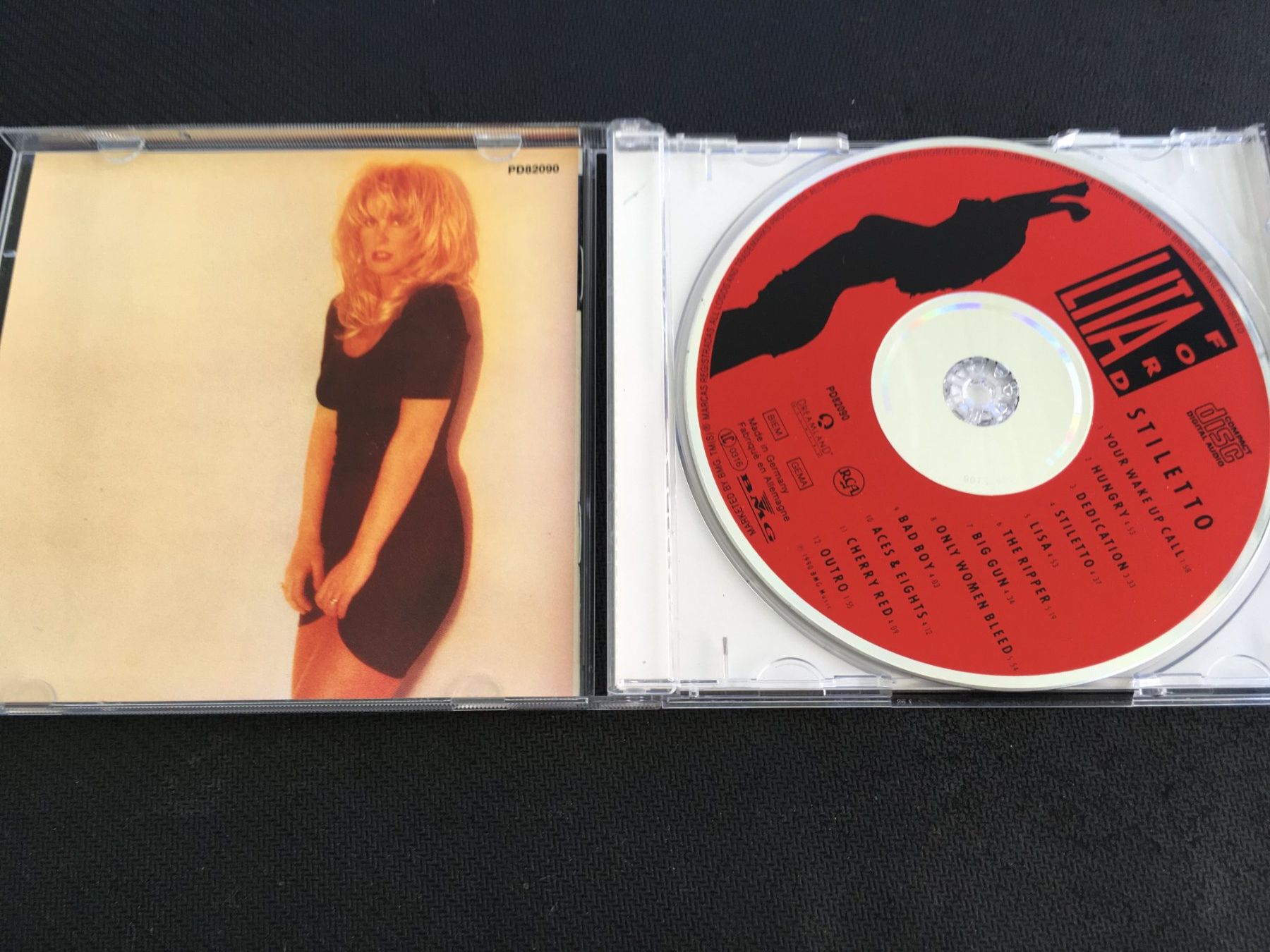 CDs: Lita Ford - Stiletto -CD- – Gebraucht aus St.Gallen von MedienJoe 1