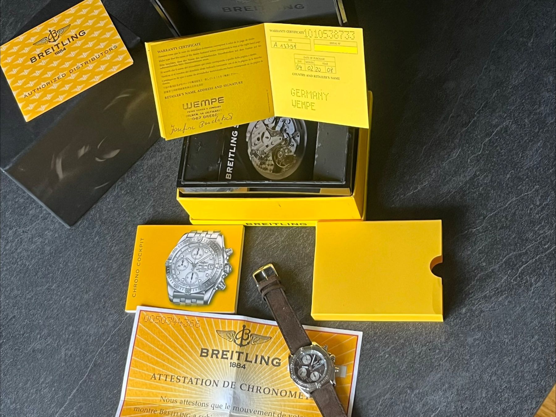 Breitling Orologi: BREITLING Uhr Chronograph 40mm | Revision Juni 2026 – Usato da Zürich venduto da Atelier-Sablier 9