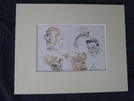 "Schizzi di Caffé" - Verkauf Sammlung Jürg Stamm - Zeichnung