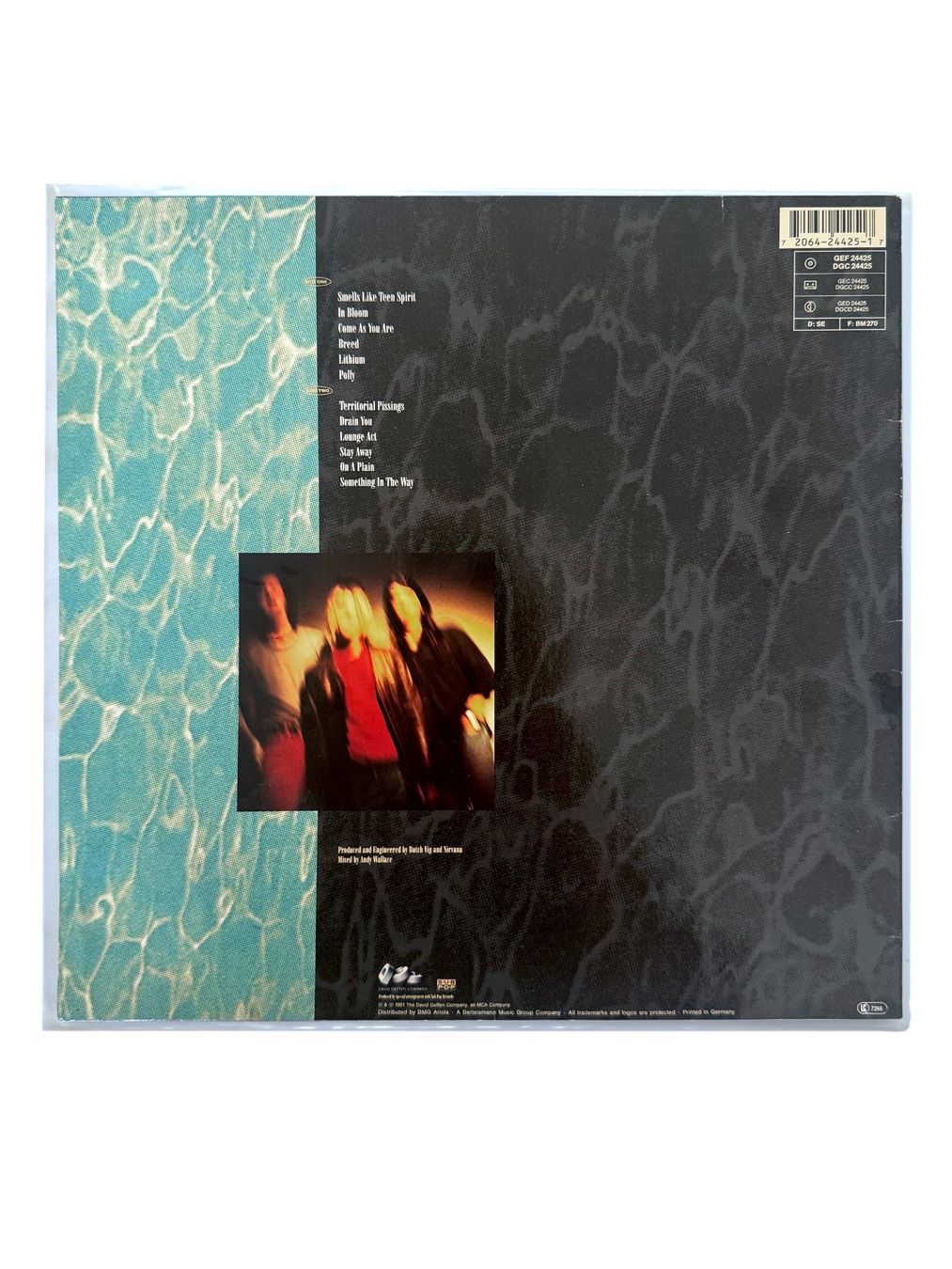 Schallplatten: Nirvana. Nevermind. LP. 1st German Press. 1991. Excellent. – Gebraucht aus Zürich von Tulsa1968 1