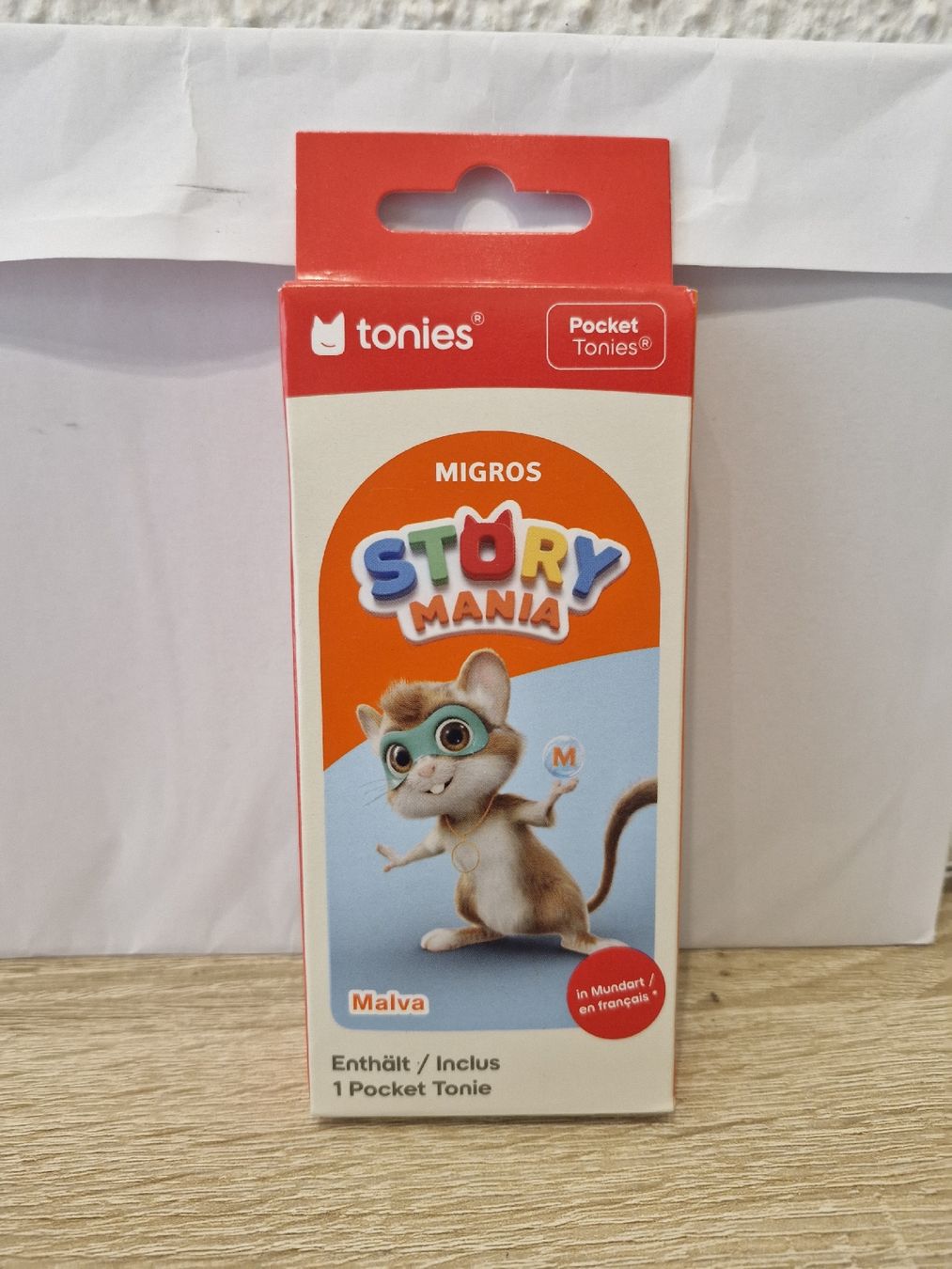 Migros Figuren: migros Tonie Figur – Neu und originalverpackt aus ebmatingen von wady25x26x