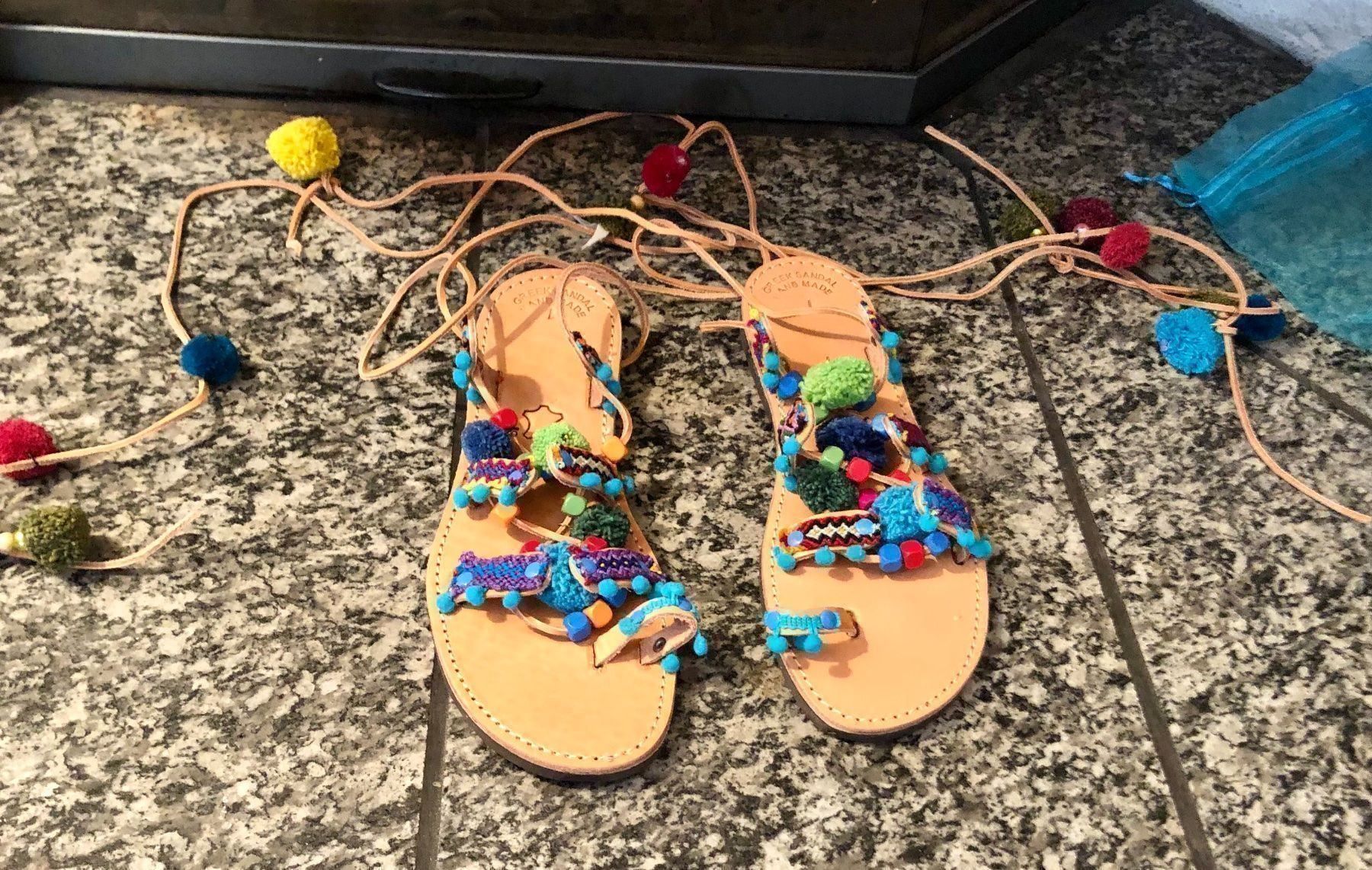 Damenschuhe: Greek Sandal Handmade – Neu (gemäss Beschreibung) aus Baden von Tiffany6878 7