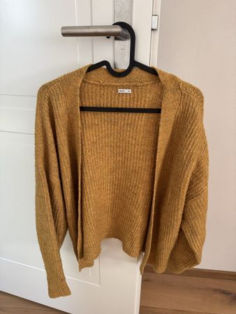 Strickjacke Only senfgelb Groesse XS guter Zustand