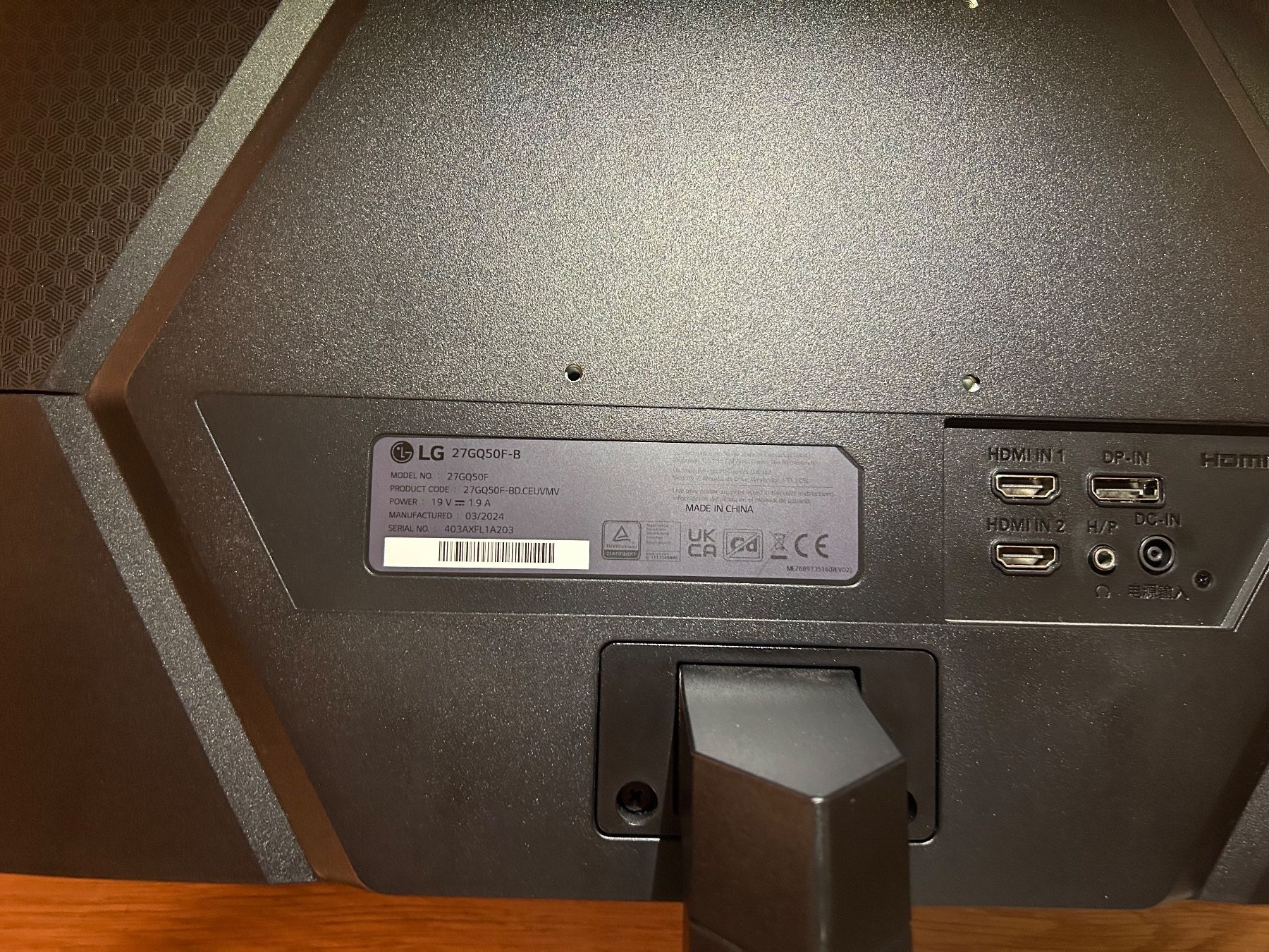 LG Monitor: LG 27GQ50F-B UltraGear – Usato da Weinfelden venduto da JonasTr10 1