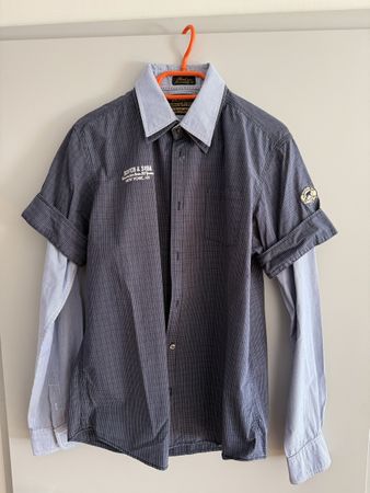 Scotch & Soda Hemd Gr. L – Neu – Doppelkragen