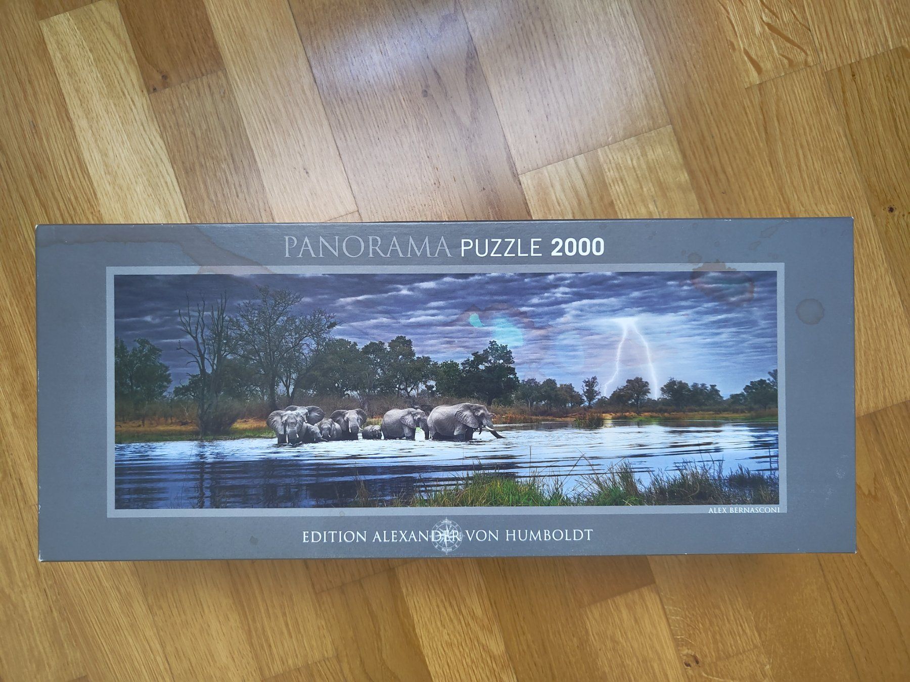 Heye Puzzles: Puzzle panorama 2000pcs Elephants – Gebraucht aus Fribourg von mcl_6kbj 4
