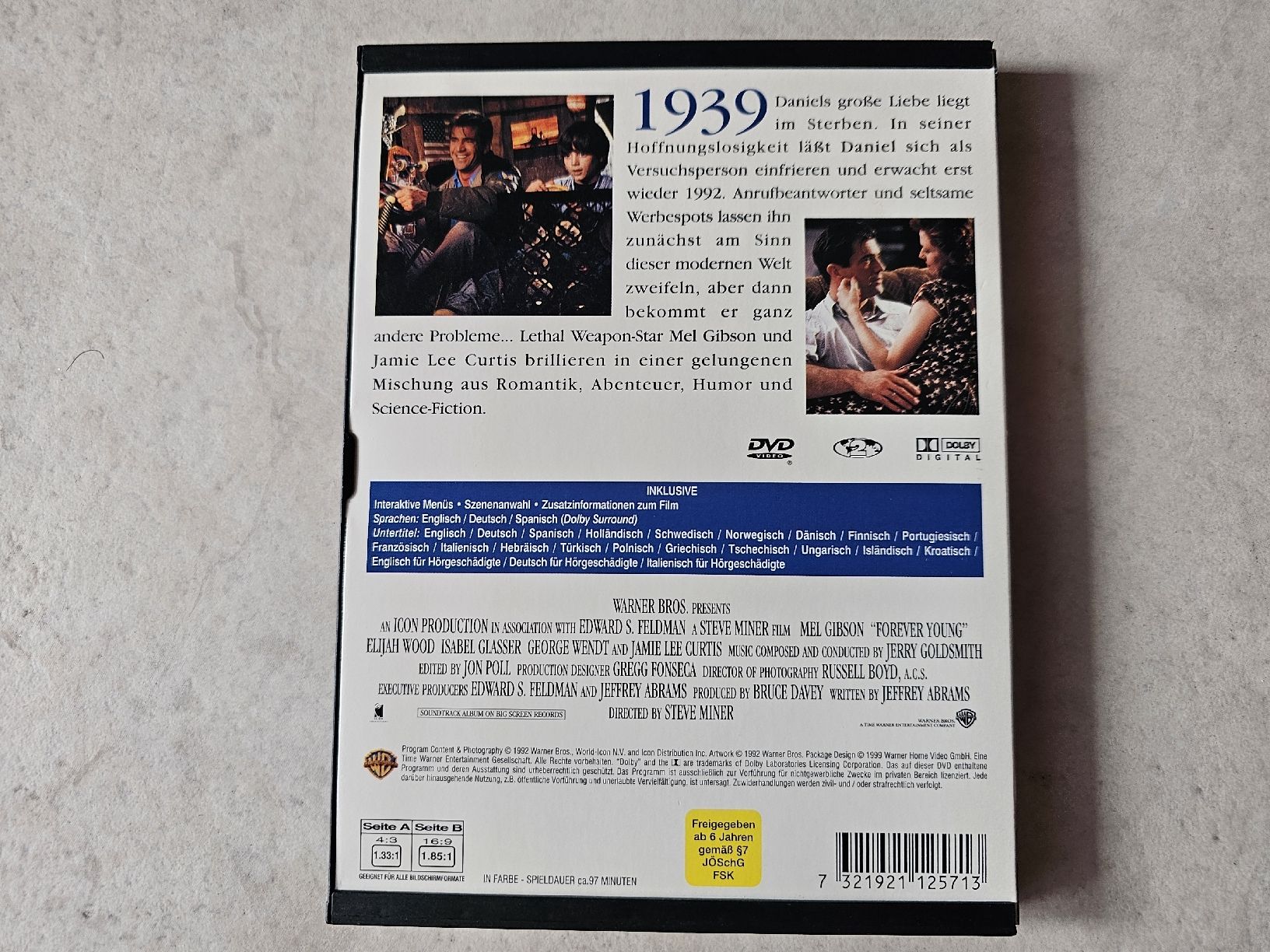 Tutti i DVDs: Forever Young  /  (Mel Gibson) – Usato da Schneisingen venduto da backstore24 1