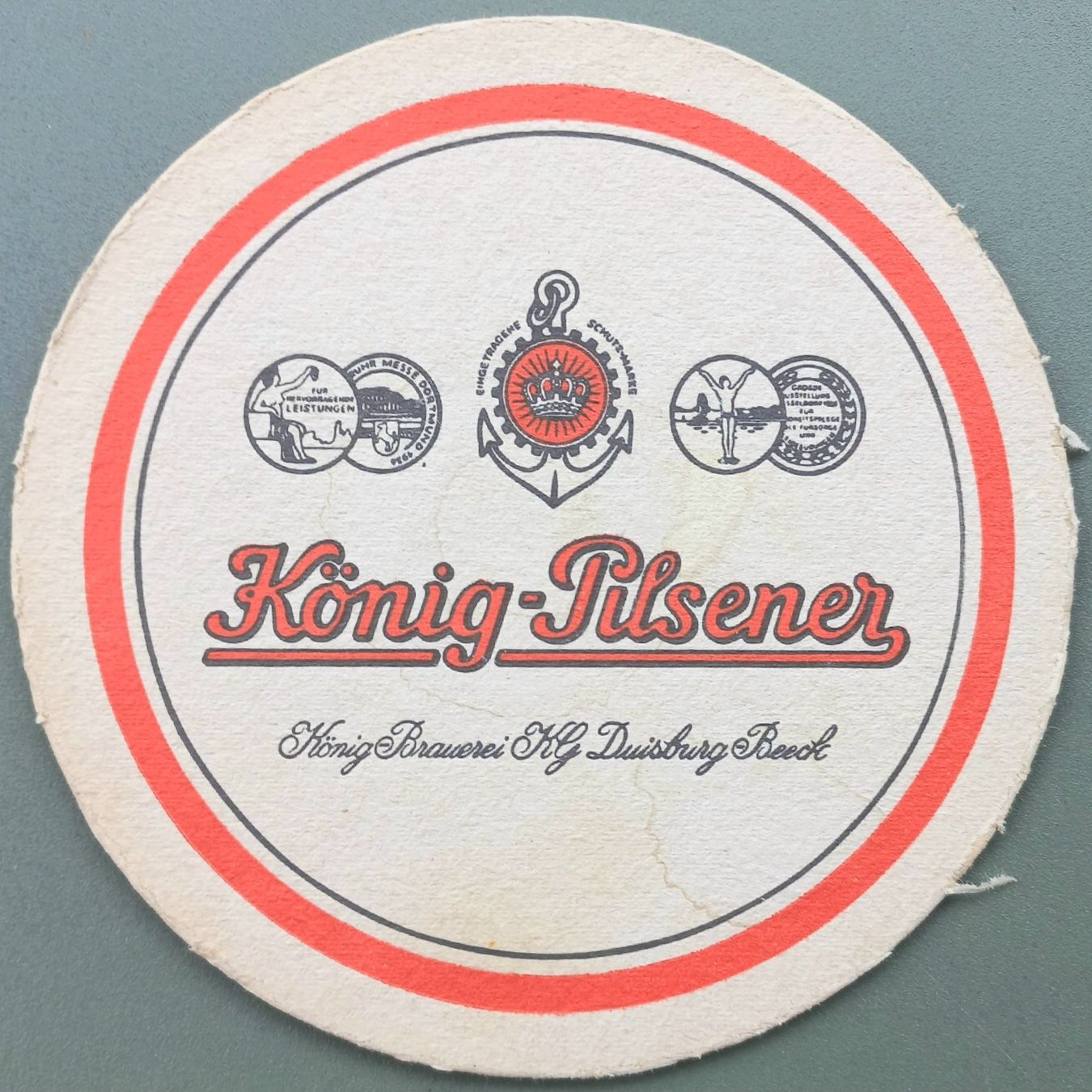 Sottobicchieri: Bierdeckel - König-Pilsner - D – Usato da Niederuzwil venduto da lubimaja