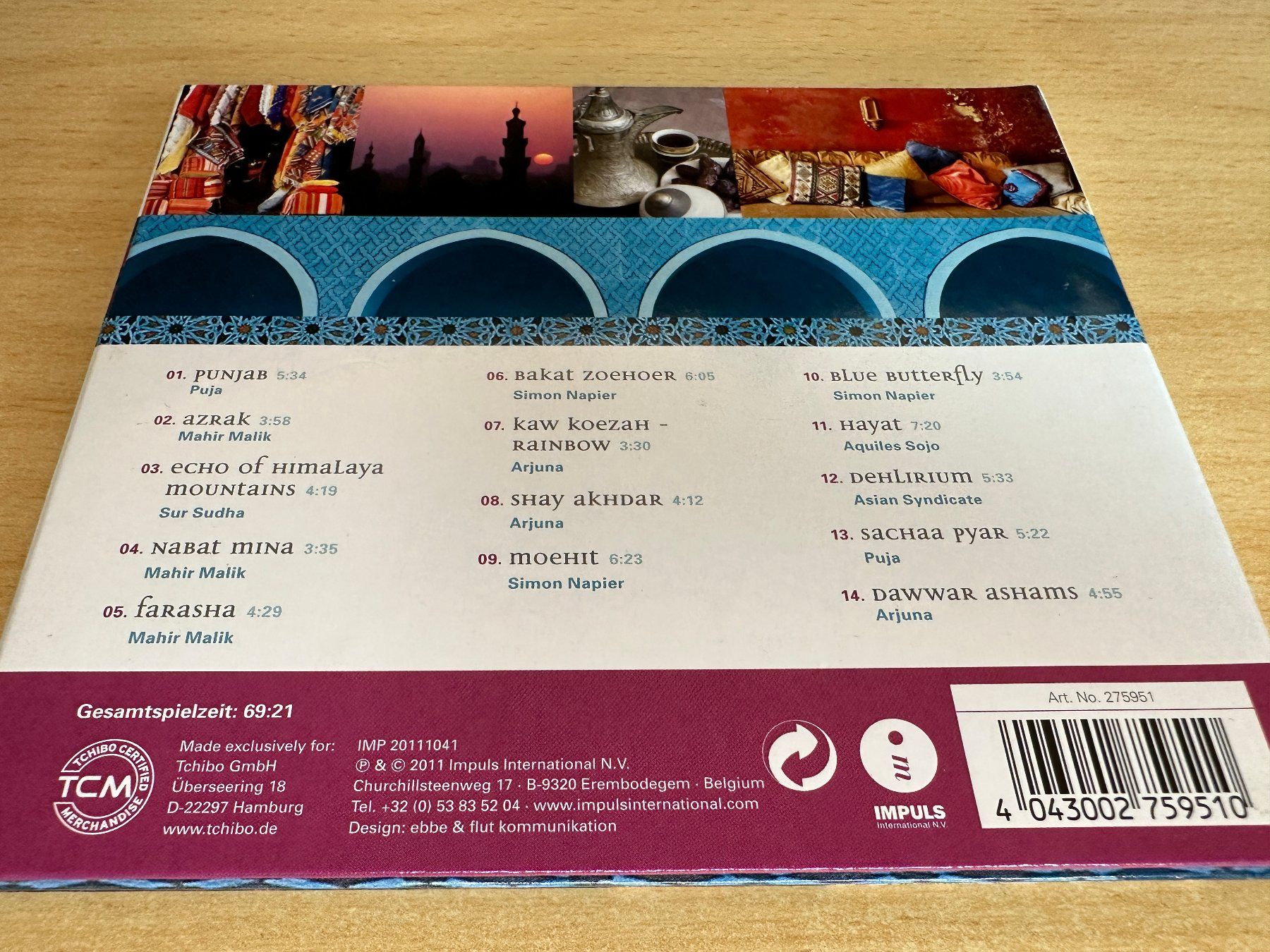CD: Various – Oriental Lounge – Usato da Rikon im Tösstal venduto da Alpenmutz 1
