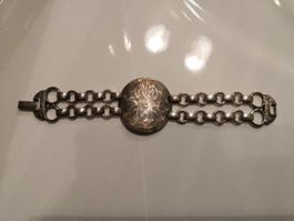🤩GAS BIJOUX ARMBAND DIVA AUS VERSILBERTEM METALL