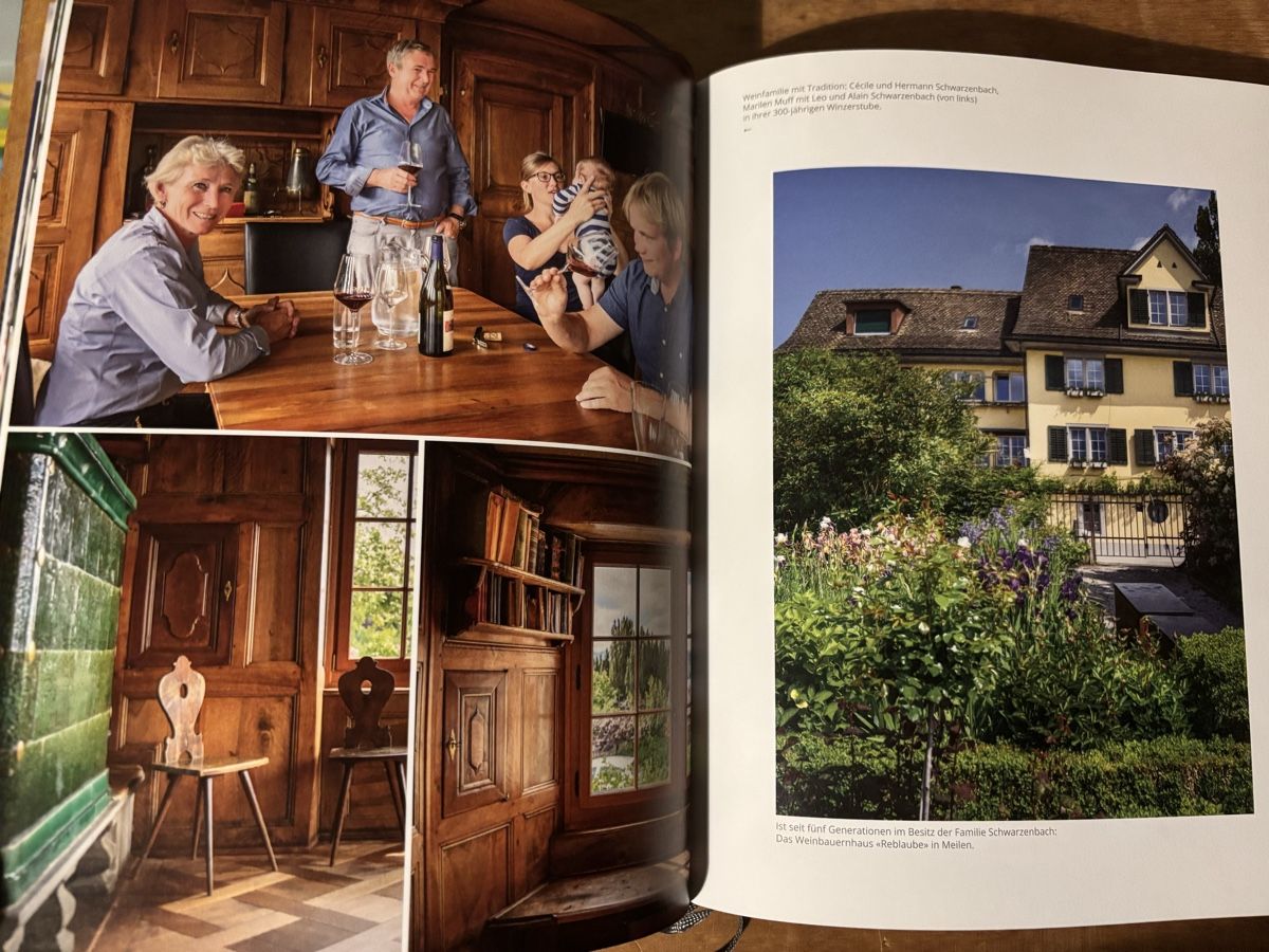 Bücher: Zu Tisch bei den Schweizer Winzern - Kochbuch – Gebraucht aus Zürich von WWehrle 2