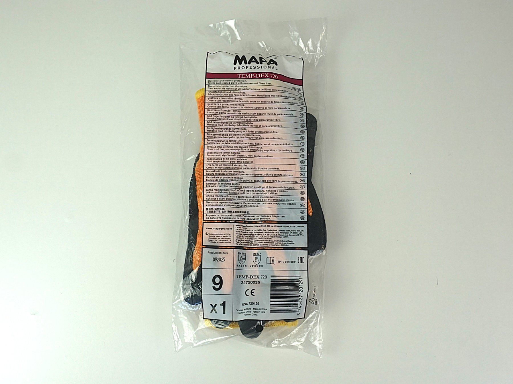 Guanti & manicotti: Mapa Schutzhandschuh Gr.9 – Nuovo e nell'imballaggio originale da Pratteln venduto da Restwert_Pratteln 2
