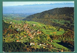 Ballaigues et les Alpes, 1982, gelaufen, Grossformat