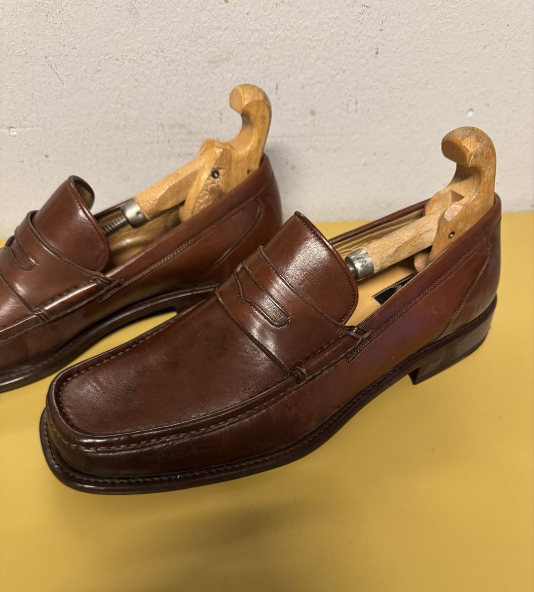 Aldo Scarpe da uomo: Herren  Aldo Brue Leder Grösse 9  – Usato da Schlieren venduto da Freundlich02 2