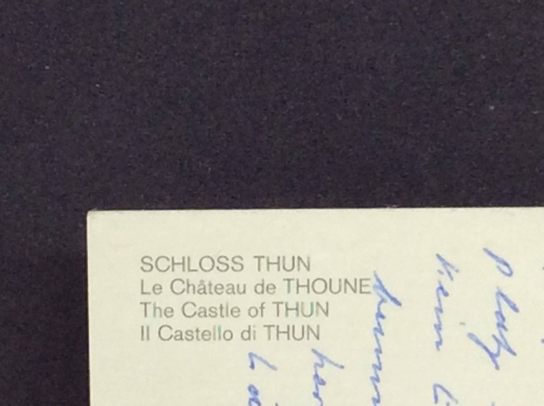 Cartes postales: Schloss Thun – D'occasion à Widnau par Brusi9 2