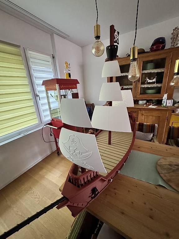 Giocattoli: 150cm grosses Piratenschiff – Usato da Döttingen venduto da columbus007 1