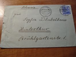 Zensur-Brief Deutsche Post 1948, sowjetische Zone