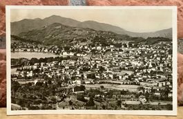 LUGANO - Gesamtansicht - Kur-Hotel Monte Bre Stempel