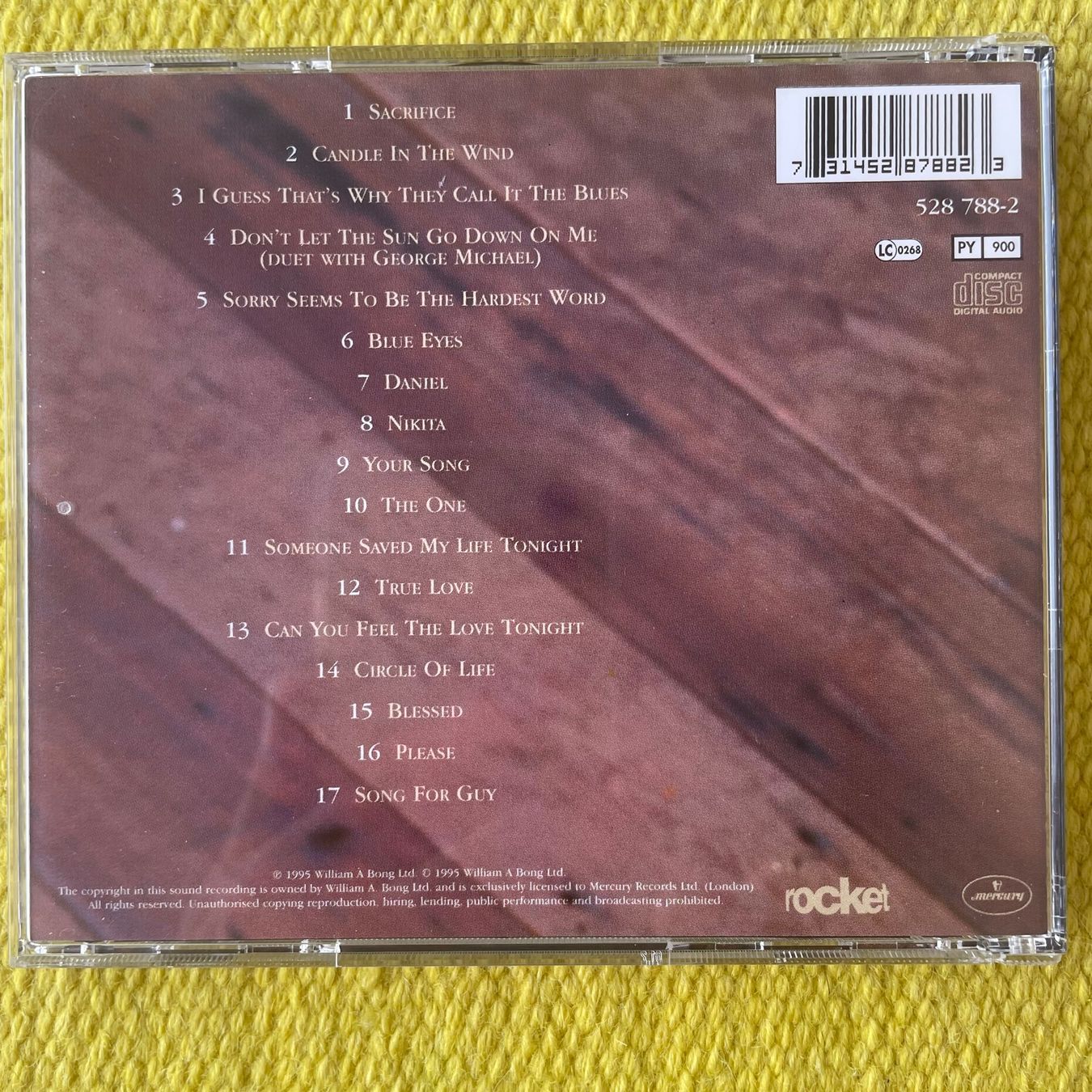 CDs: ELTON JOHN-LOVE SONGS – Gebraucht aus Rorschacherberg von CD-Roli 1