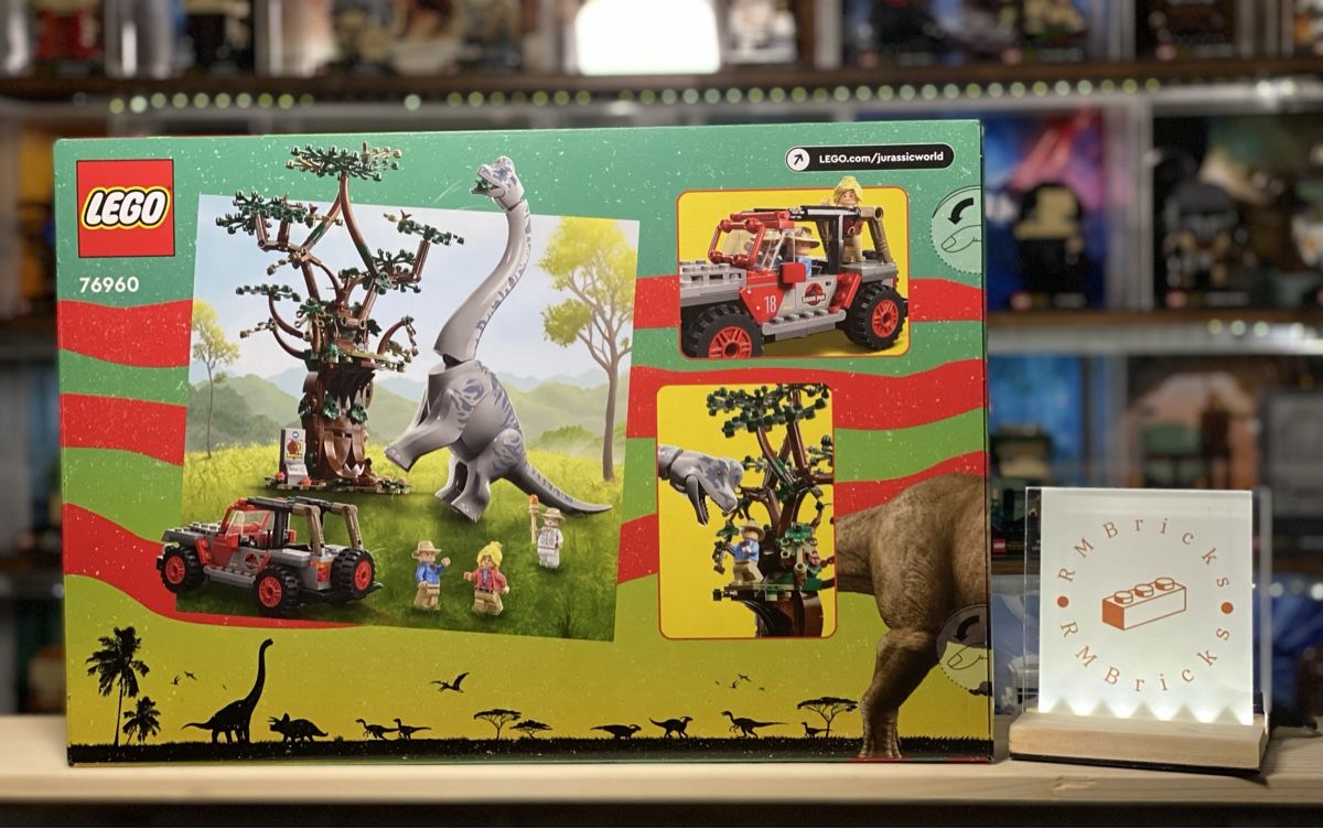 Lego Kit di costruzioni: Lego Jurassic Park 76960 Brachiosaurus Discovery – Nuovo e nell'imballaggio originale da Appenzell venduto da RMBricks 1