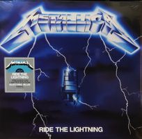 Metallica: Ride The Lightning Clear Blue Vinyl, vergriffen!