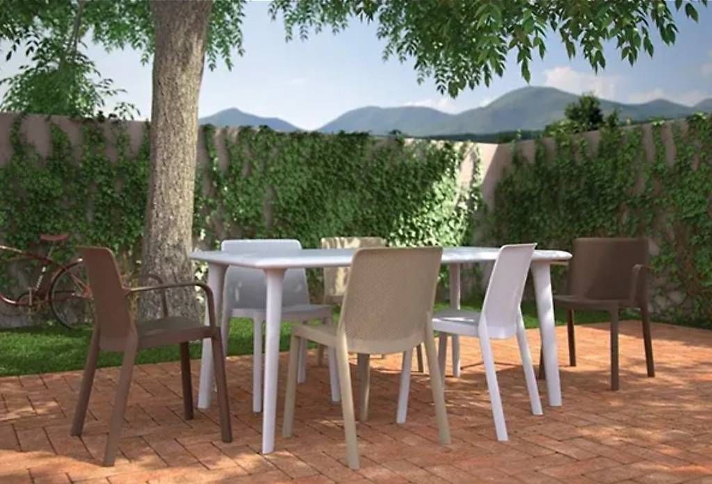 Tavoli: Resol Dessa Gartentisch oder Esstisch 160x90cm in Farbe sand – Nuovo (secondo la descrizione) da Worb venduto da outherein 1