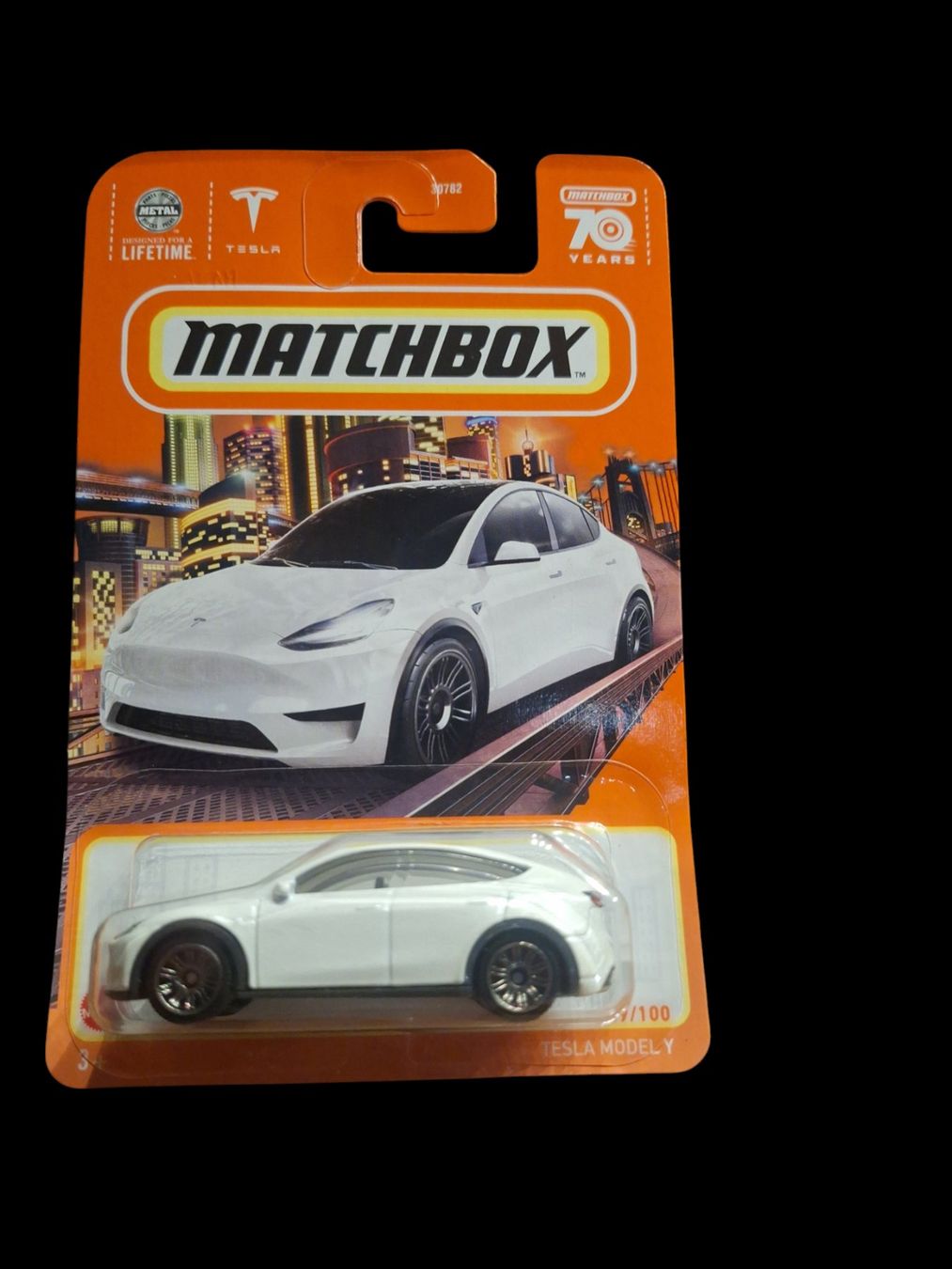 Matchbox Modellini d'auto: Matchbox 2023 Tesla Model Y 89/100 L – Nuovo e nell'imballaggio originale da Adlikon venduto da Mmartin0