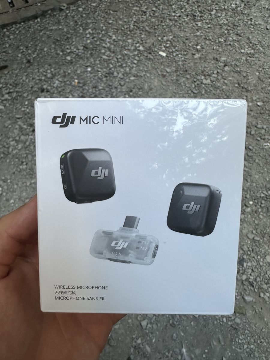 DJI Mikrofone: DJI Mic Mini 2 TX + 1RX Wireless Microphone System, New Cond – Neu und originalverpackt aus Fribourg von vit_55cn