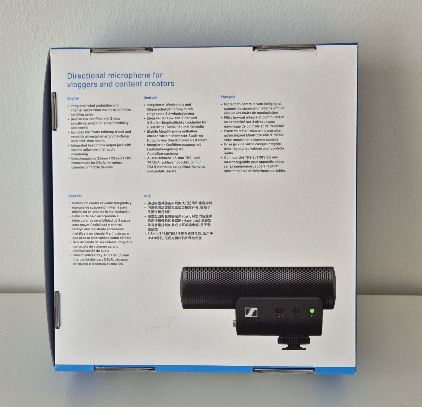Sennheiser Mikrofone: SENNHEISER MKE 400 Mobile Kit (Vlogging & Content-Creation) – Gebraucht aus Münchenstein von Trinity 1