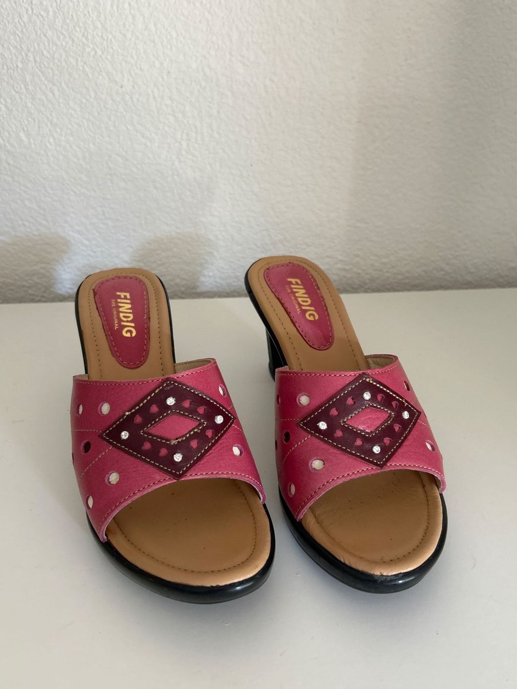 Scarpe da donna: Sandalen Pink von Findig Gr.38 – Usato da Brunnen venduto da Nala2929