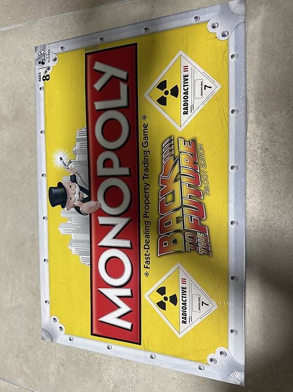 Giochi: Back to the Future monopoly – Nuovo e nell'imballaggio originale da Coldrerio venduto da Crivelli