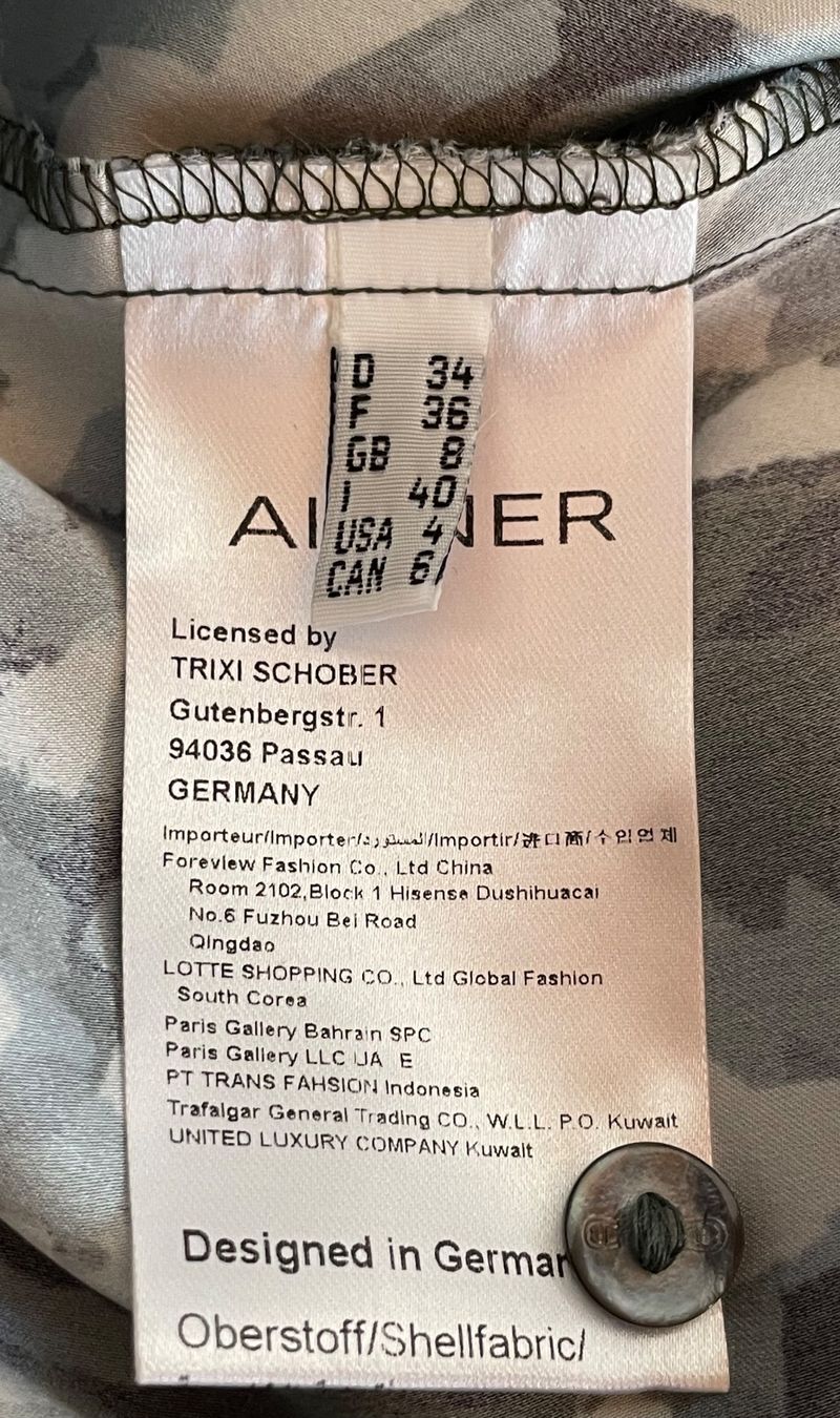 Aigner Camicette: Camicetta in seta AIGNER **NUOVA** – Nuovo (secondo la descrizione) da Castel San Pietro venduto da Moregi 6