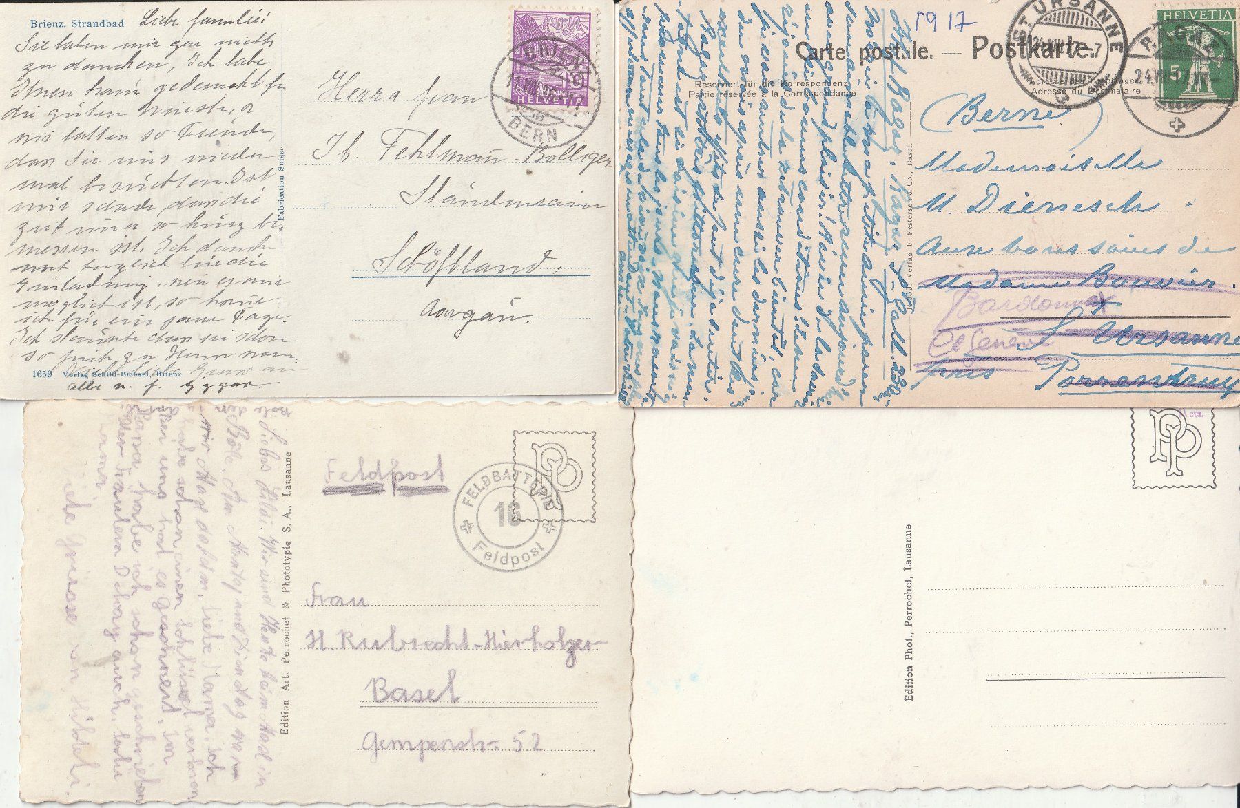 Cartes postales: 20 Diverse  alte Karten Schweiz – D'occasion à Lumbrein par made02 1