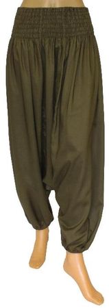 Pumphose Sarouelhose Aladinhose Haremshose aus Viskose