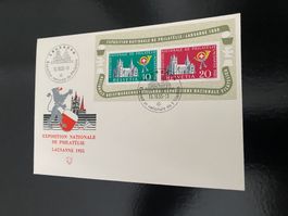 1955 / Gedenkblock W35 / FDC